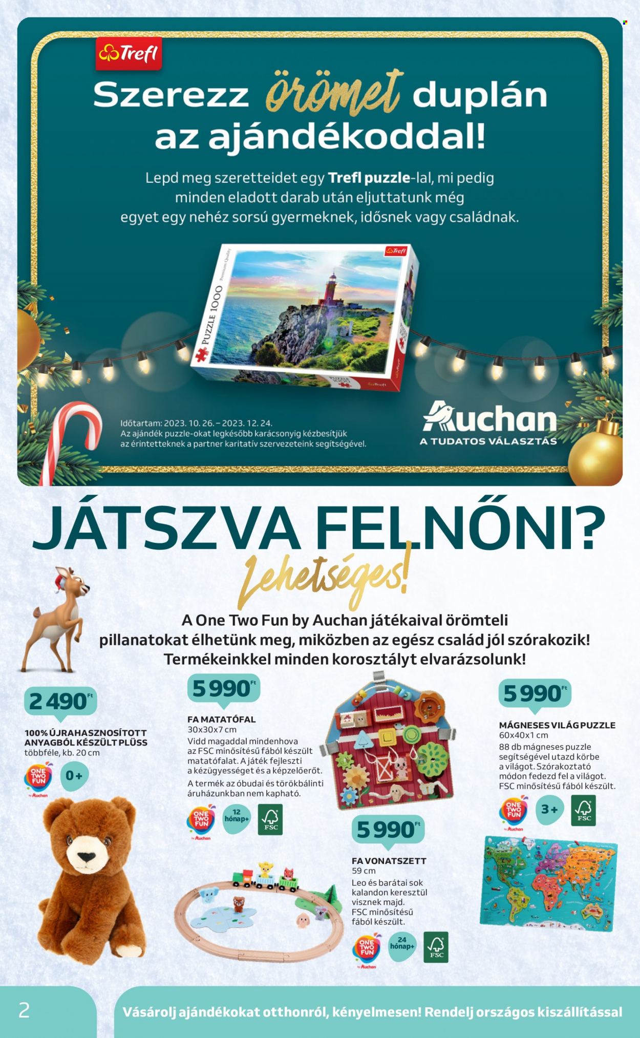 Auchan akciós újságok - 2023.10.26 - 2023.11.15. Oldal 2