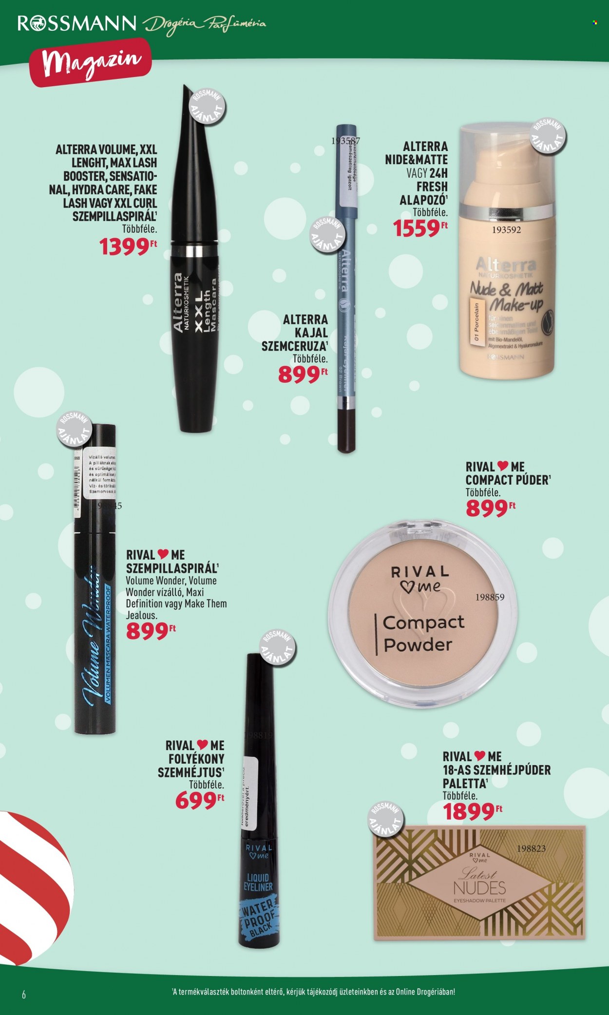 Rossmann akciós újságok - 2023.10.30 - 2023.12.31. Oldal 6
