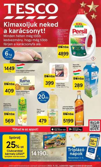 Újság TESCO - 2023.11.02 - 2023.11.08.