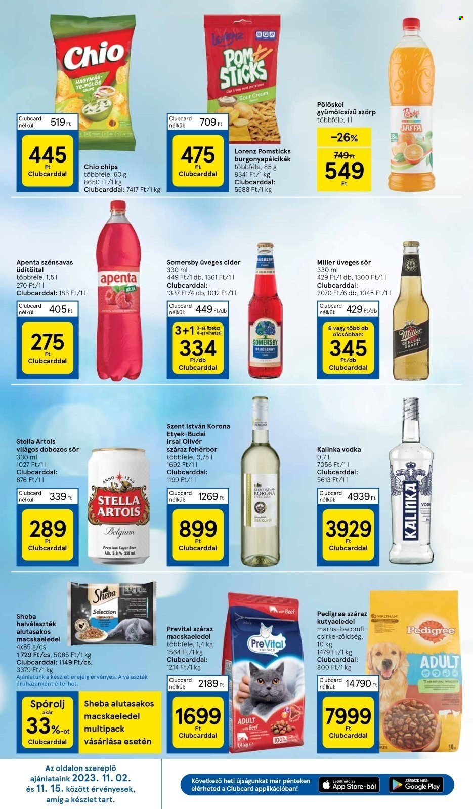 TESCO akciós újságok - 2023.11.02 - 2023.11.08. Oldal 8