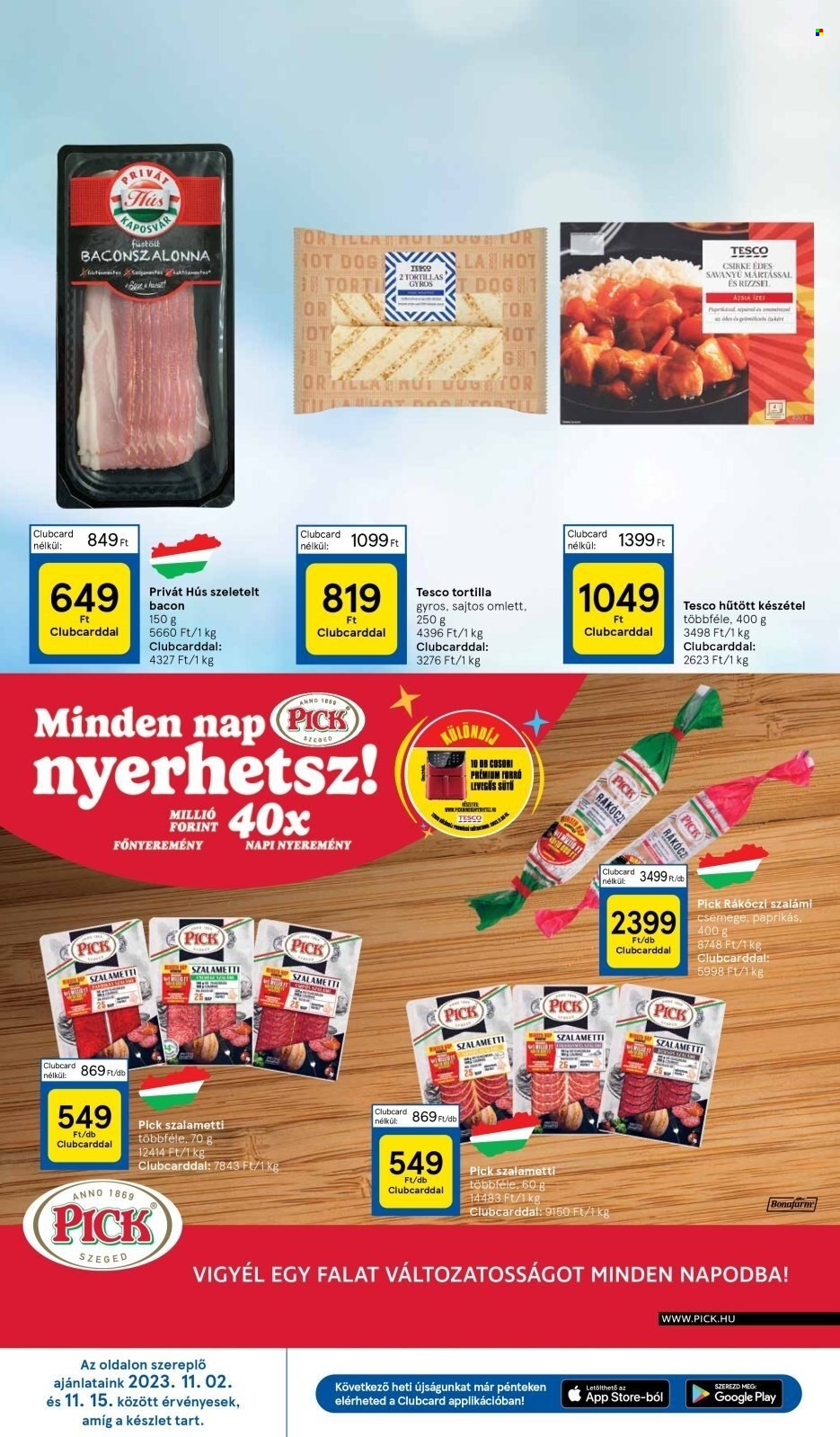 TESCO akciós újságok - 2023.11.02 - 2023.11.08. Oldal 18