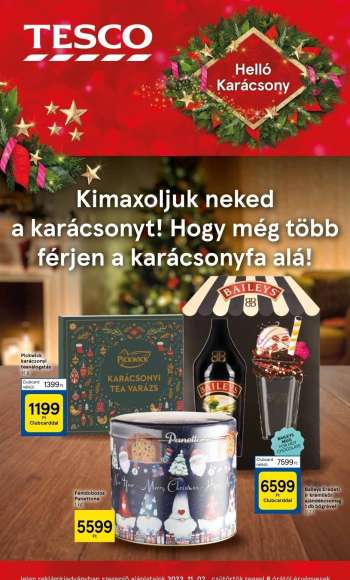 Újság TESCO - 2023.11.02 - 2023.11.15.