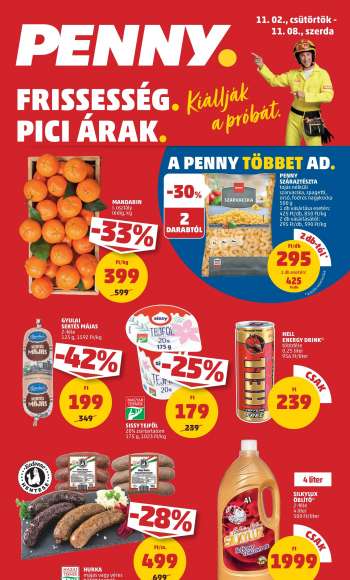 Újság Penny Market - 2023.11.02 - 2023.11.08.