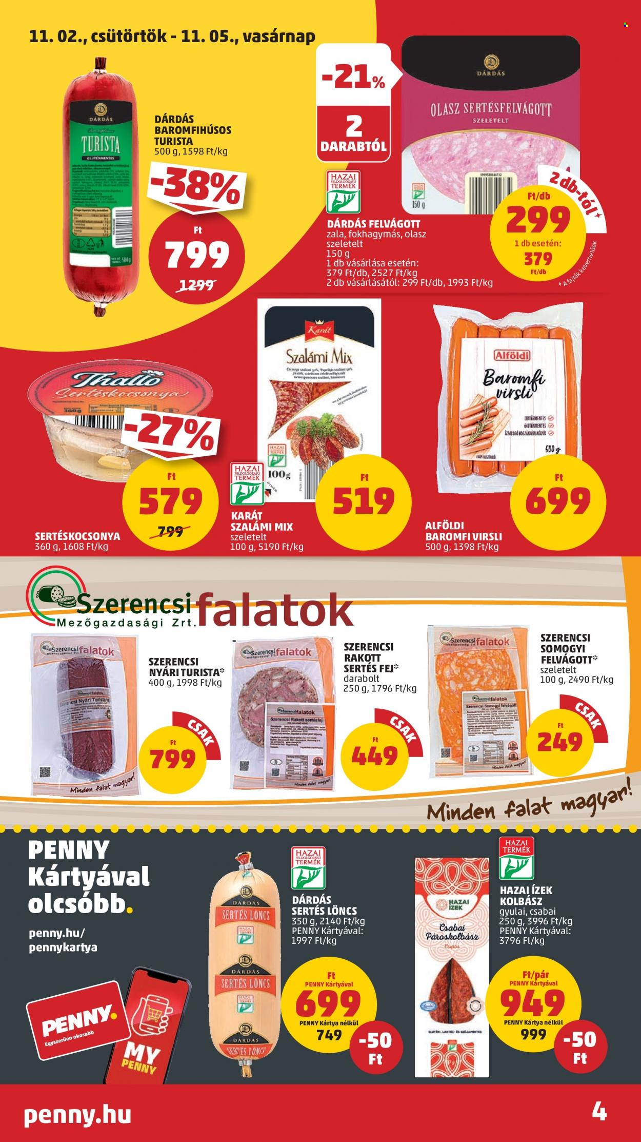 Penny Market akciós újságok - 2023.11.02 - 2023.11.08. Oldal 4