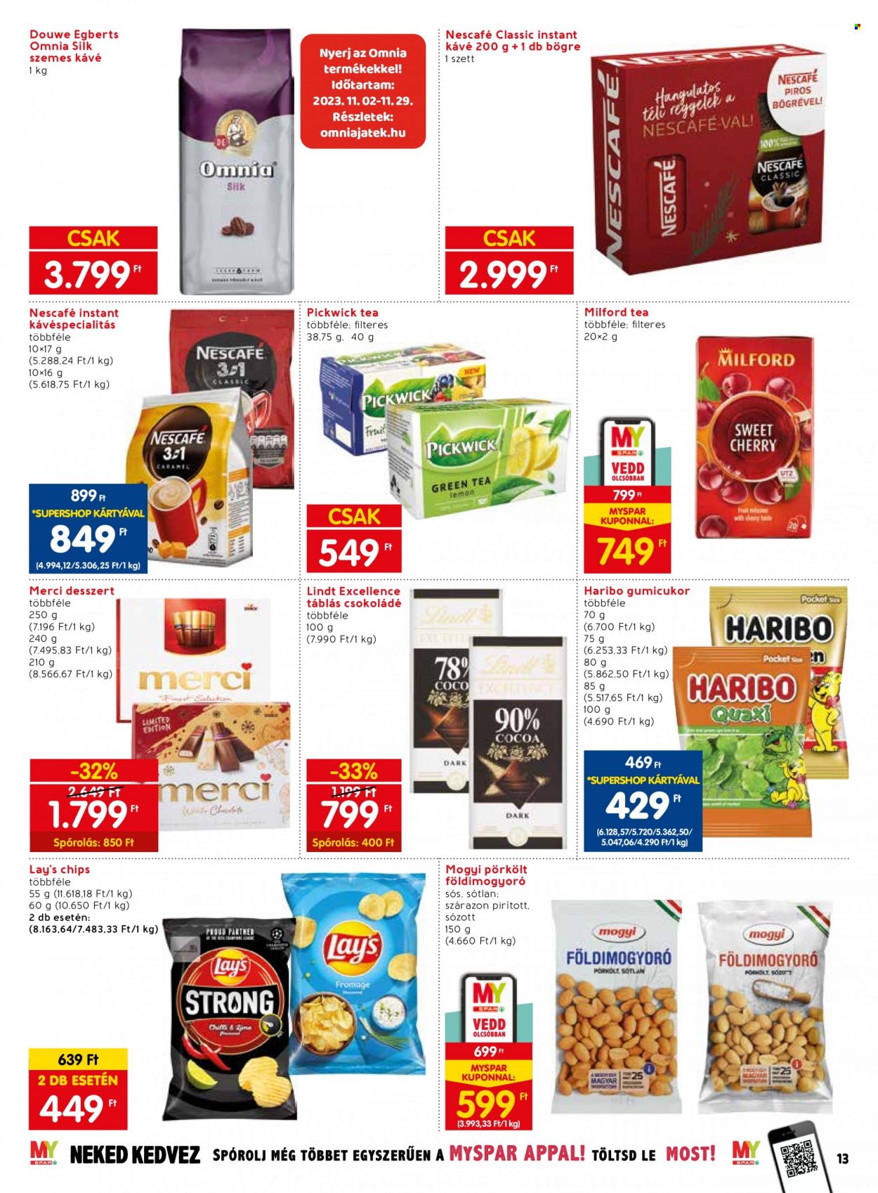 SPAR akciós újságok - 2023.11.02 - 2023.11.08. Oldal 13