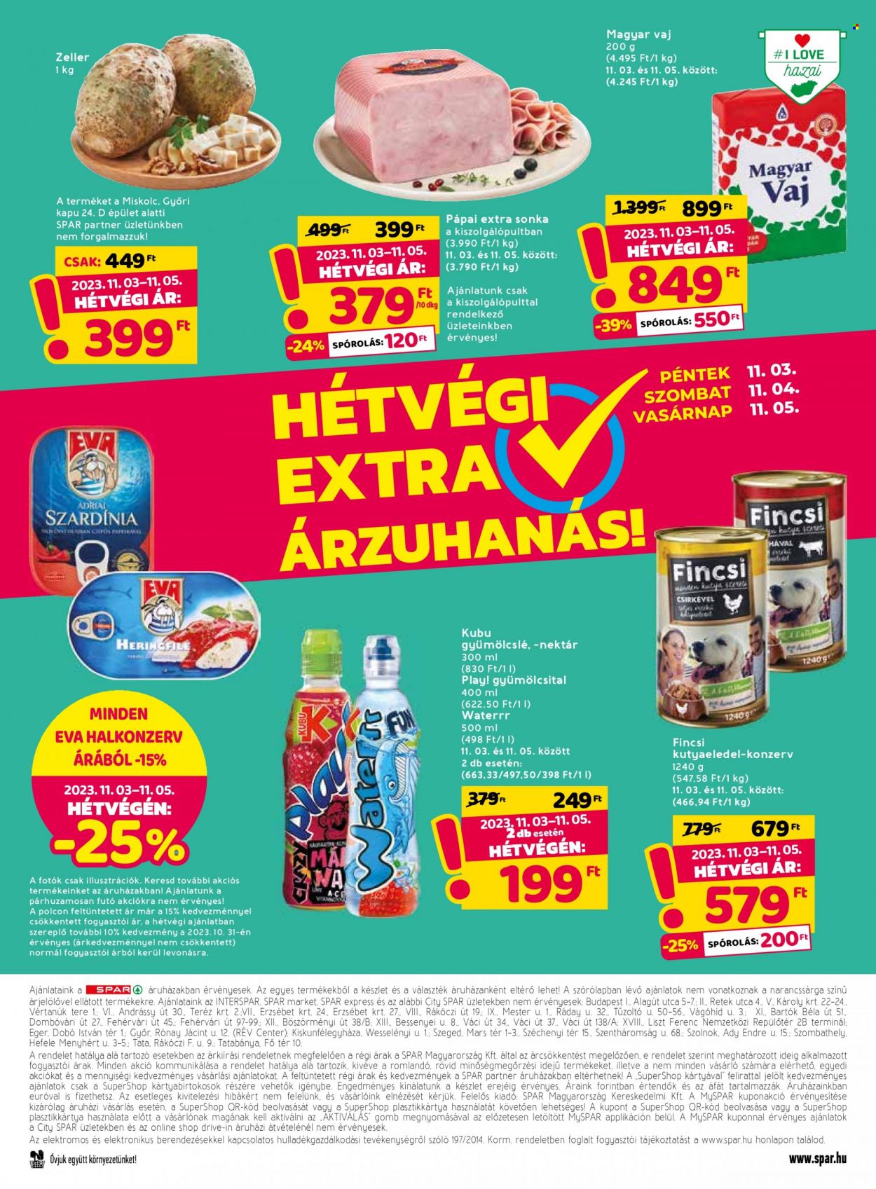 SPAR akciós újságok - 2023.11.02 - 2023.11.08. Oldal 20
