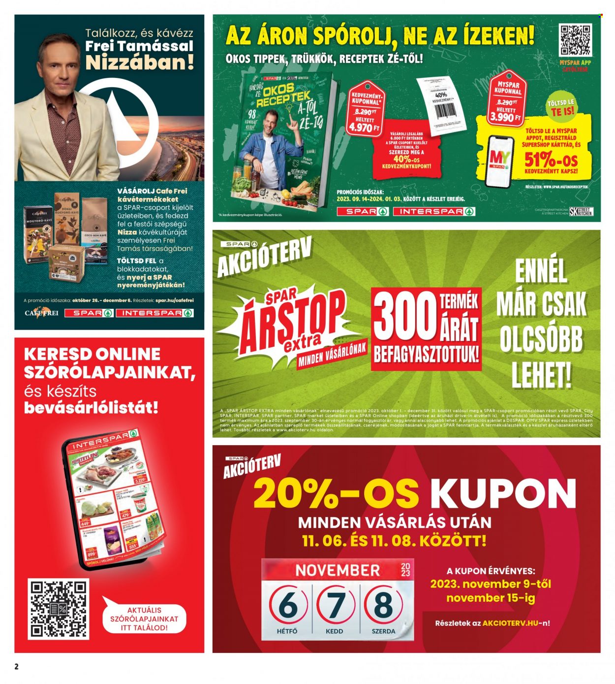 INTERSPAR akciós újságok - 2023.11.02 - 2023.11.08. Oldal 2