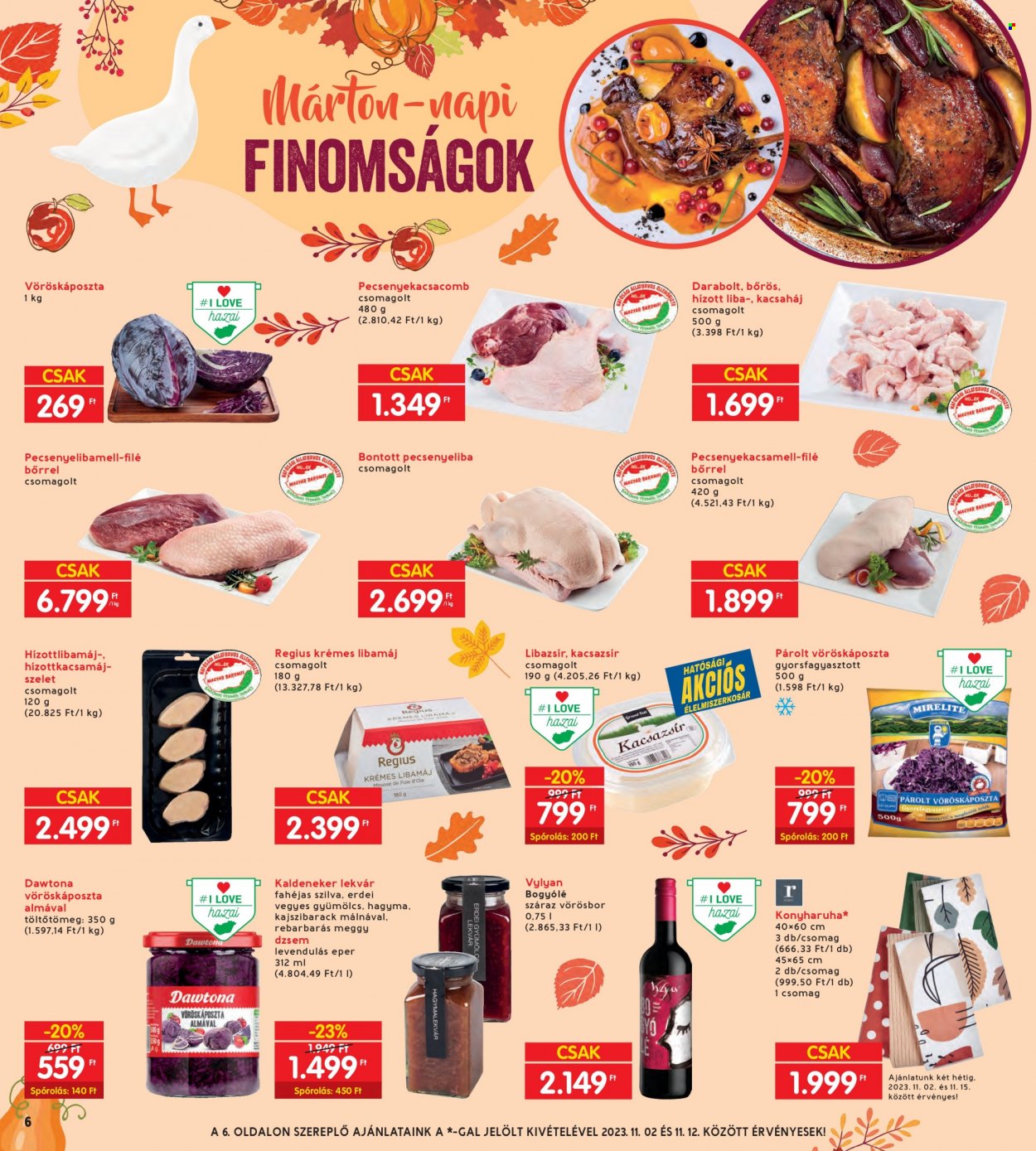 INTERSPAR akciós újságok - 2023.11.02 - 2023.11.08. Oldal 6