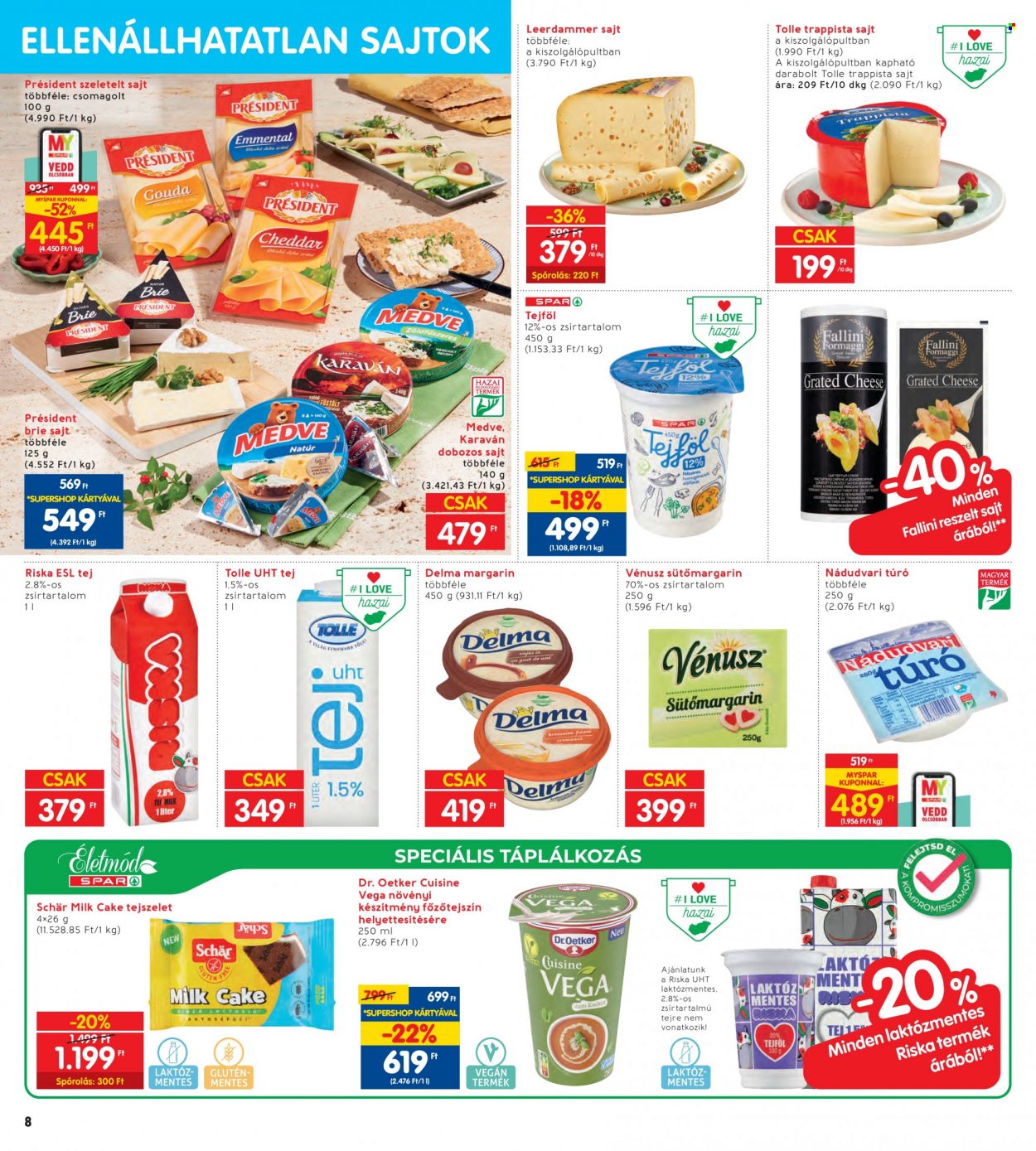 INTERSPAR akciós újságok - 2023.11.02 - 2023.11.08. Oldal 8