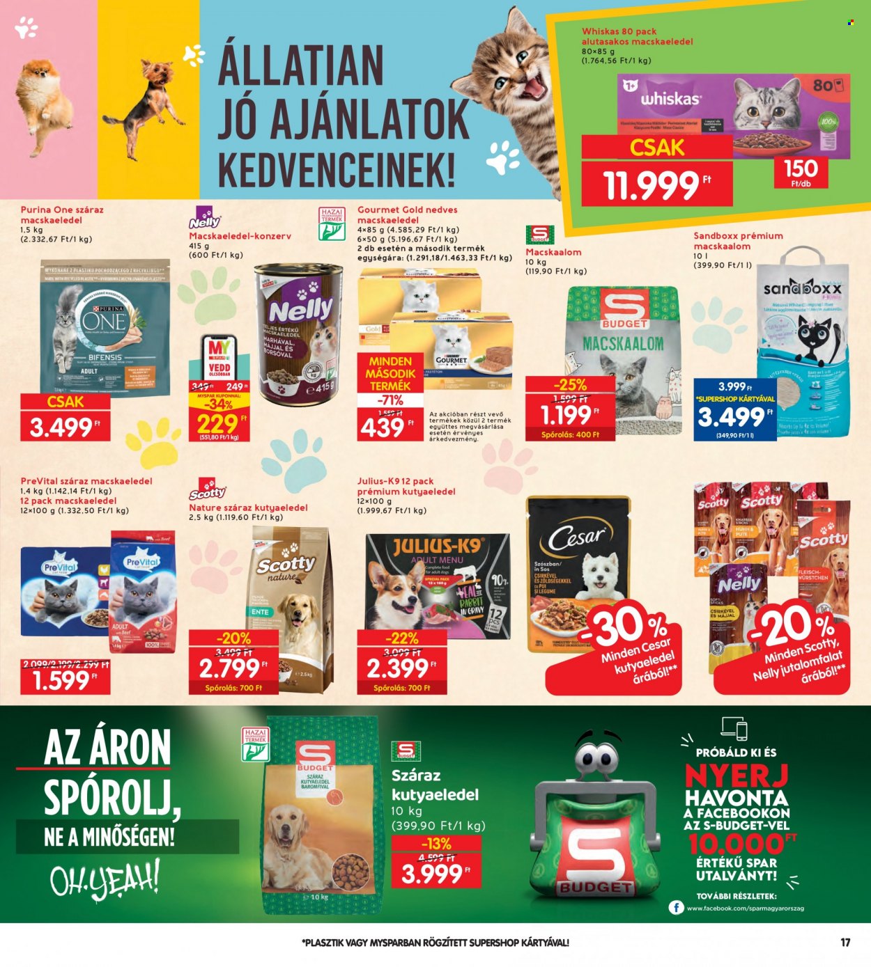 INTERSPAR akciós újságok - 2023.11.02 - 2023.11.08. Oldal 17