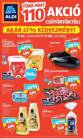 Újság Aldi - 2023.11.02 - 2023.11.08.