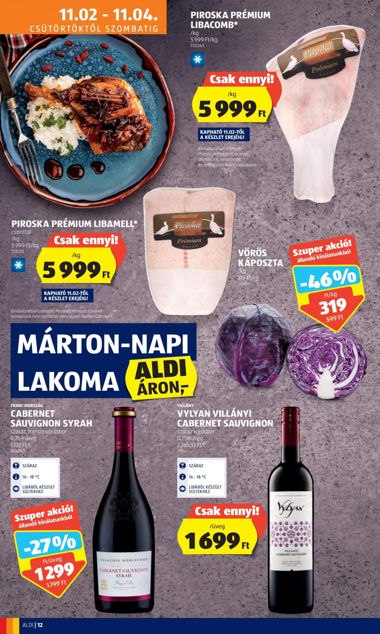 Aldi akciós újságok - 2023.11.02 - 2023.11.08. Oldal 16