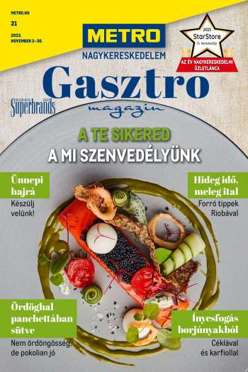Újság Metro - 2023.11.02 - 2023.11.30.