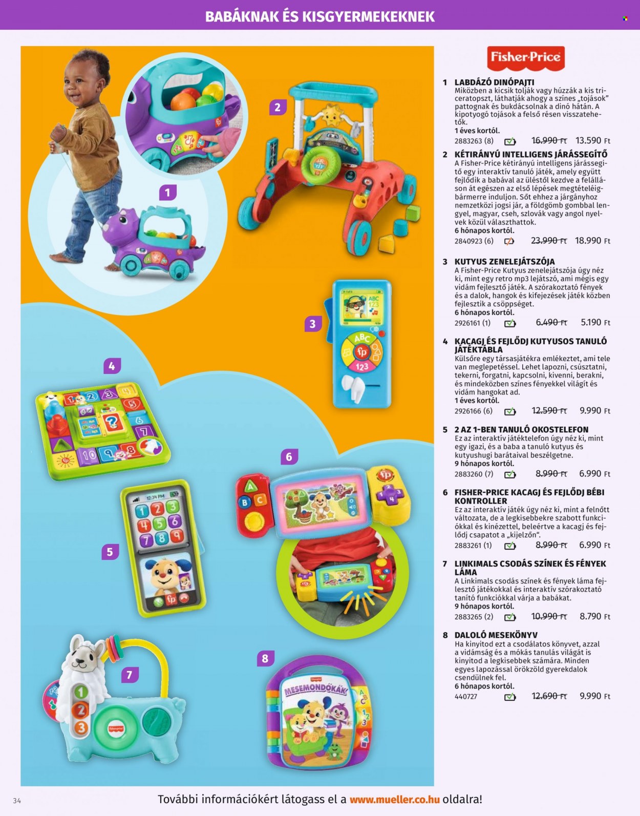 Müller akciós újságok. Oldal 34