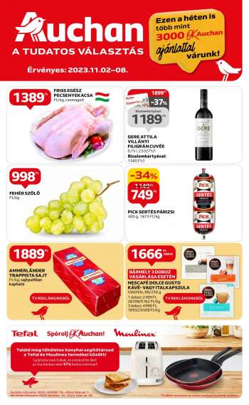 Újság Auchan - 2023.11.02 - 2023.11.08.