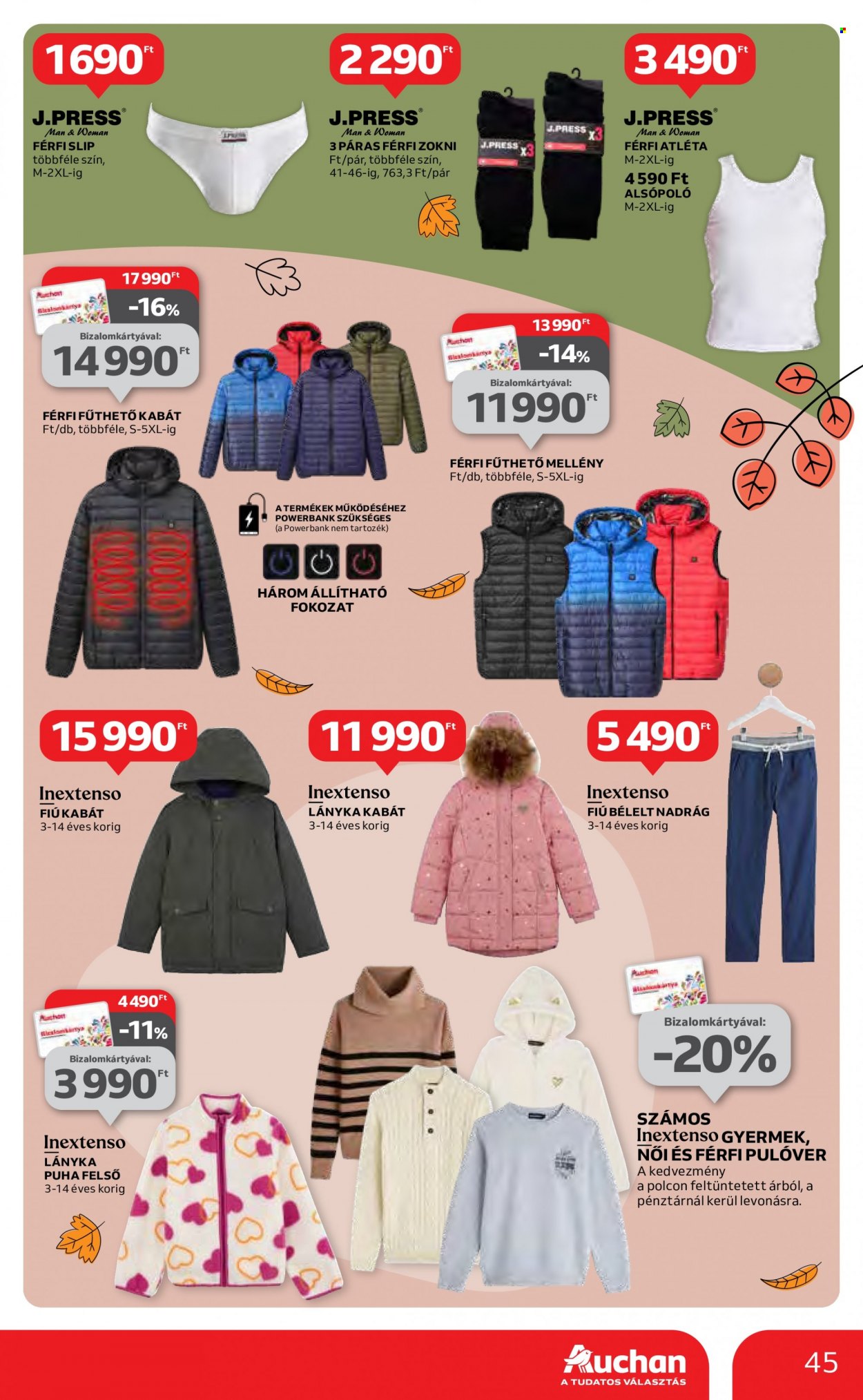 Auchan akciós újságok - 2023.11.02 - 2023.11.08. Oldal 45