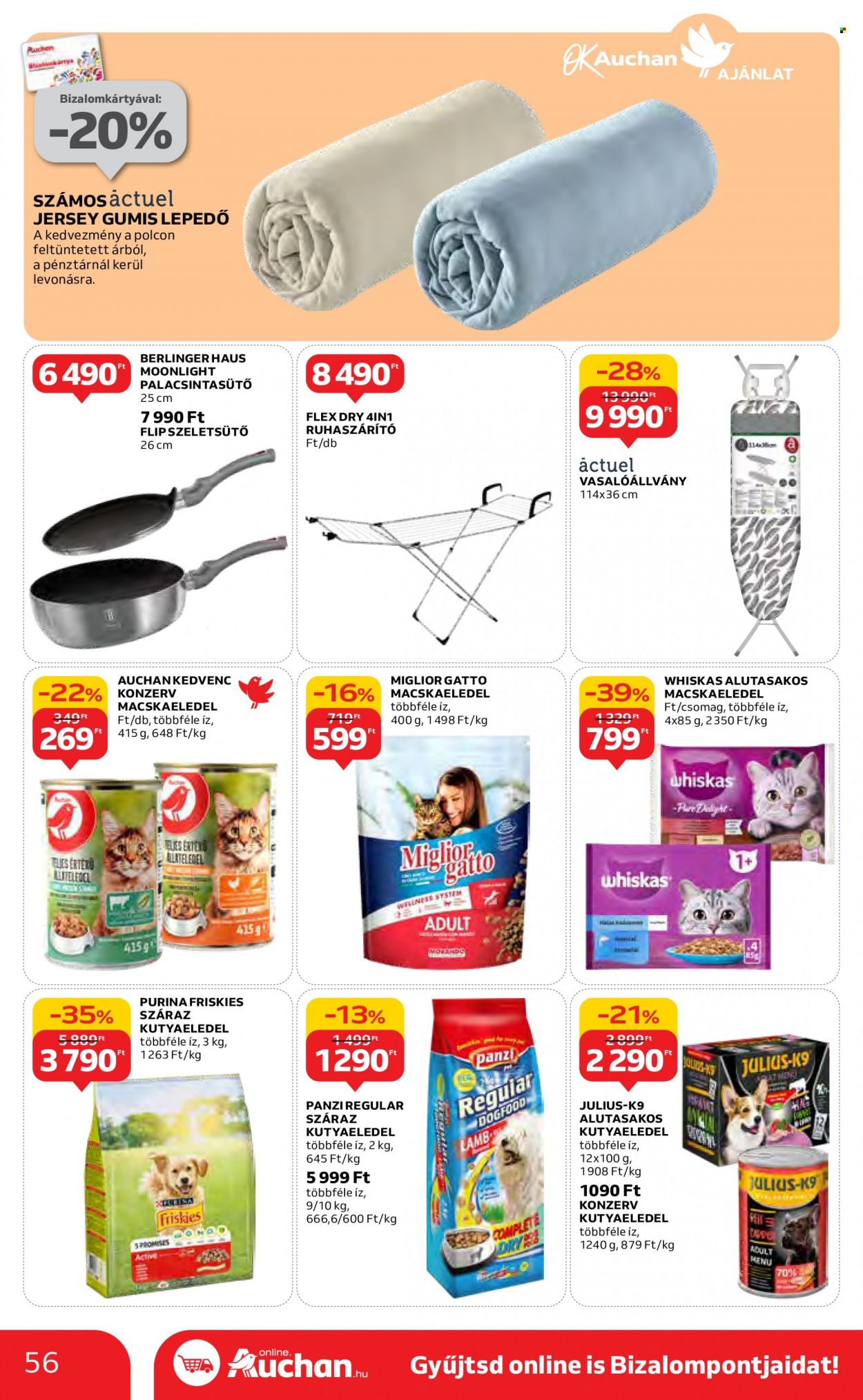 Auchan akciós újságok - 2023.11.02 - 2023.11.08. Oldal 56
