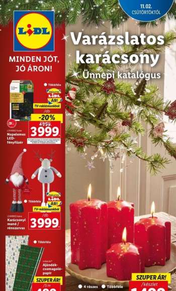 Újság Lidl.