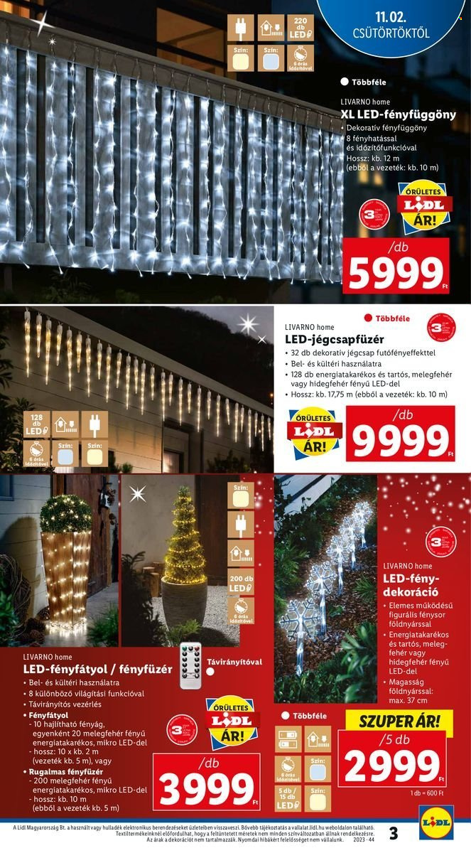 Lidl akciós újságok. Oldal 3