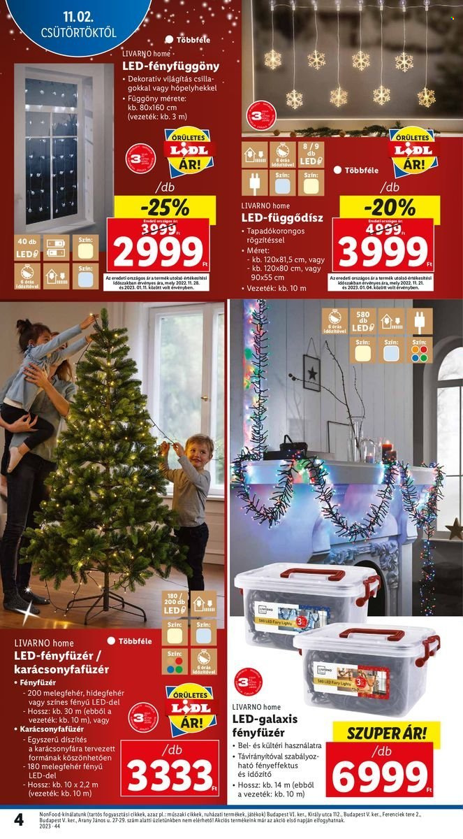 Lidl akciós újságok. Oldal 4