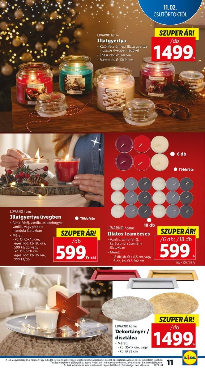 Lidl akciós újságok. Oldal 11