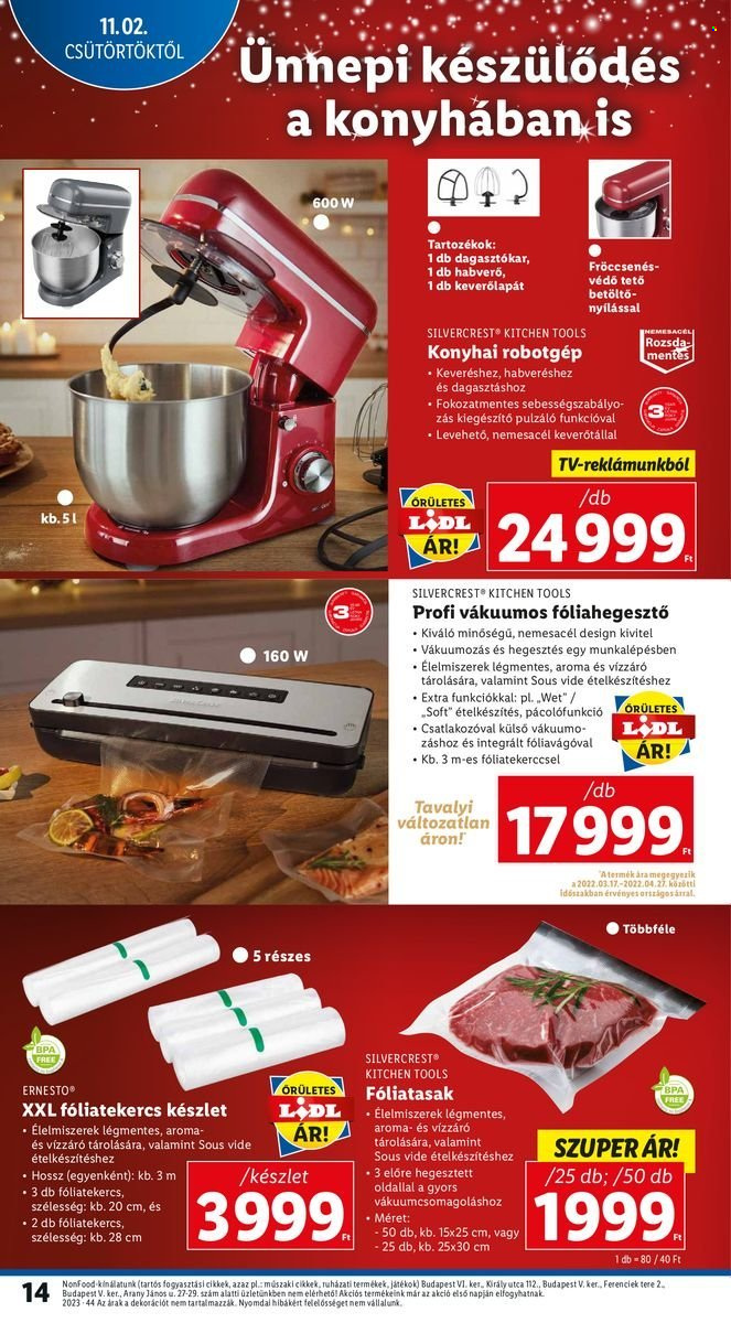 Lidl akciós újságok. Oldal 14