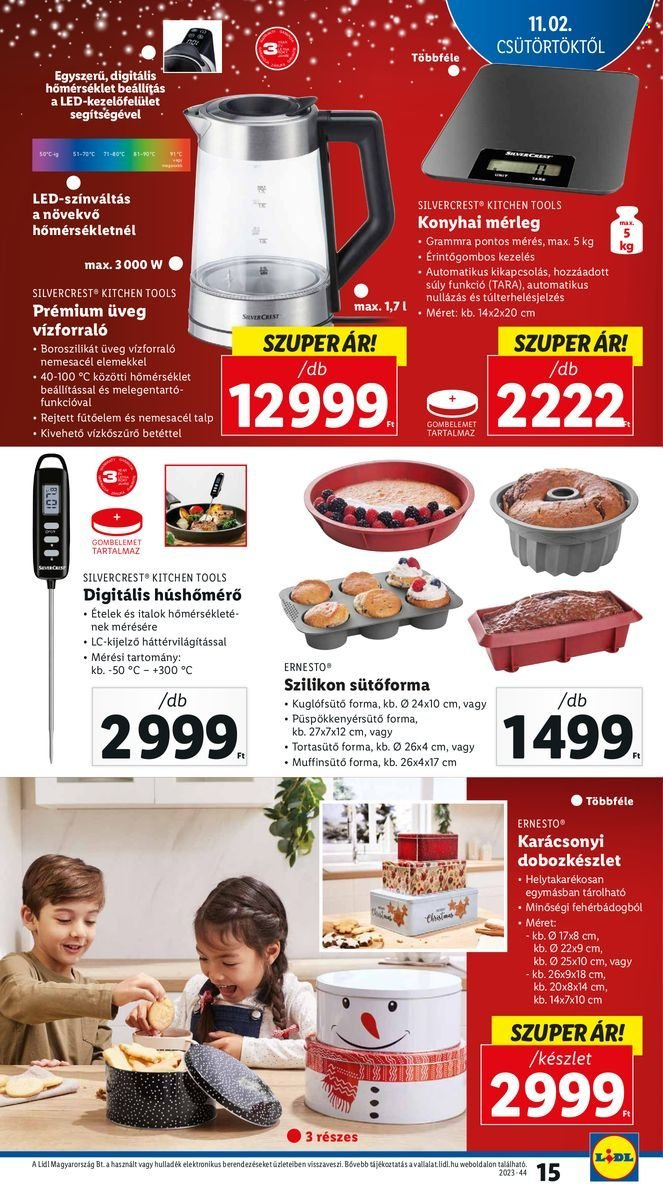 Lidl akciós újságok. Oldal 15