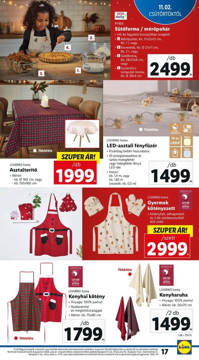Lidl akciós újságok. Oldal 17