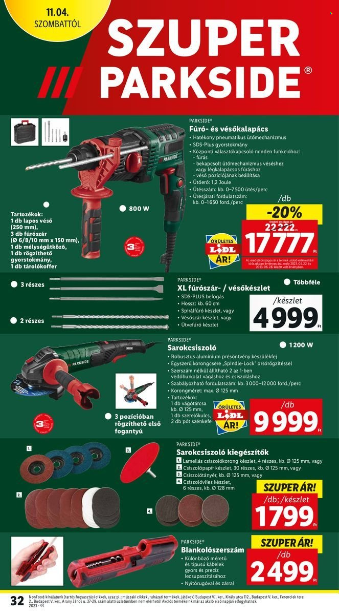 Lidl akciós újságok - 2023.11.04 - 2023.11.06. Oldal 2