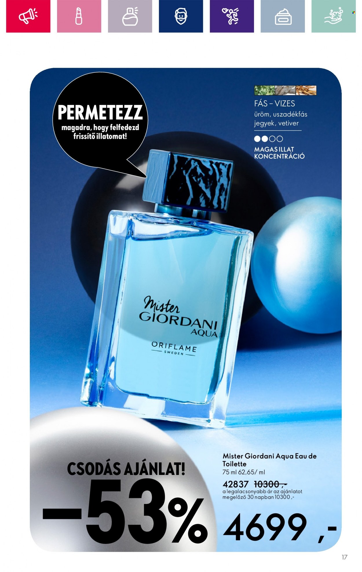 Oriflame akciós újságok - 2023.10.31 - 2023.11.14. Oldal 17