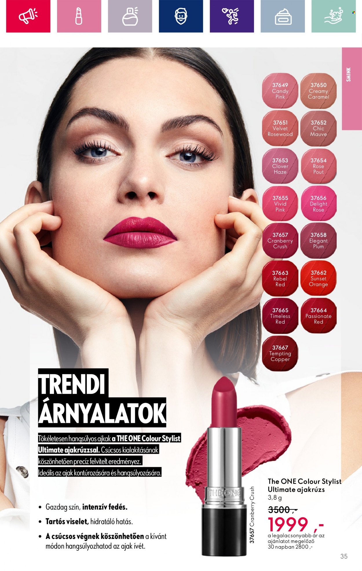 Oriflame akciós újságok - 2023.10.31 - 2023.11.14. Oldal 35