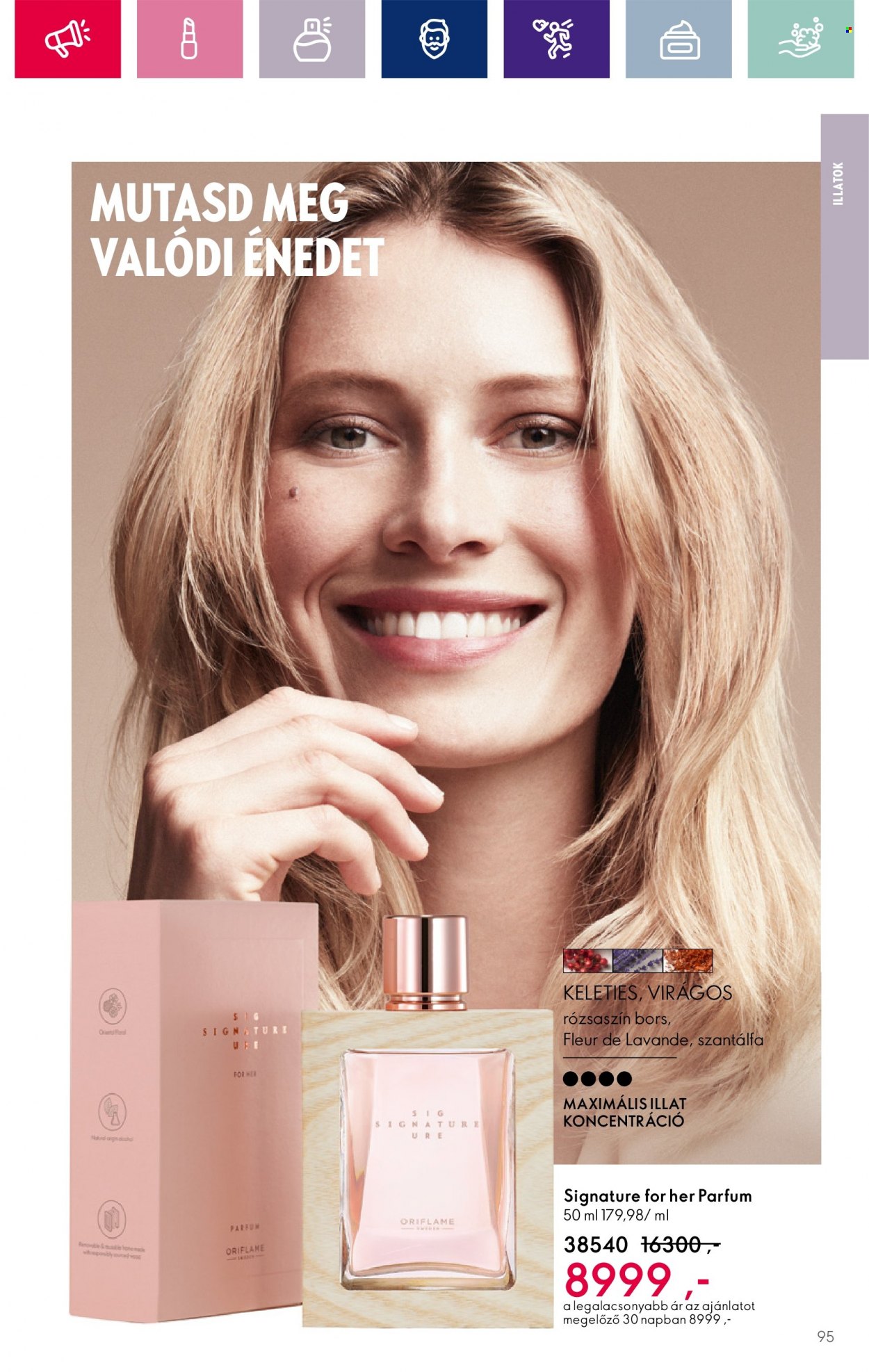 Oriflame akciós újságok - 2023.10.31 - 2023.11.14. Oldal 95