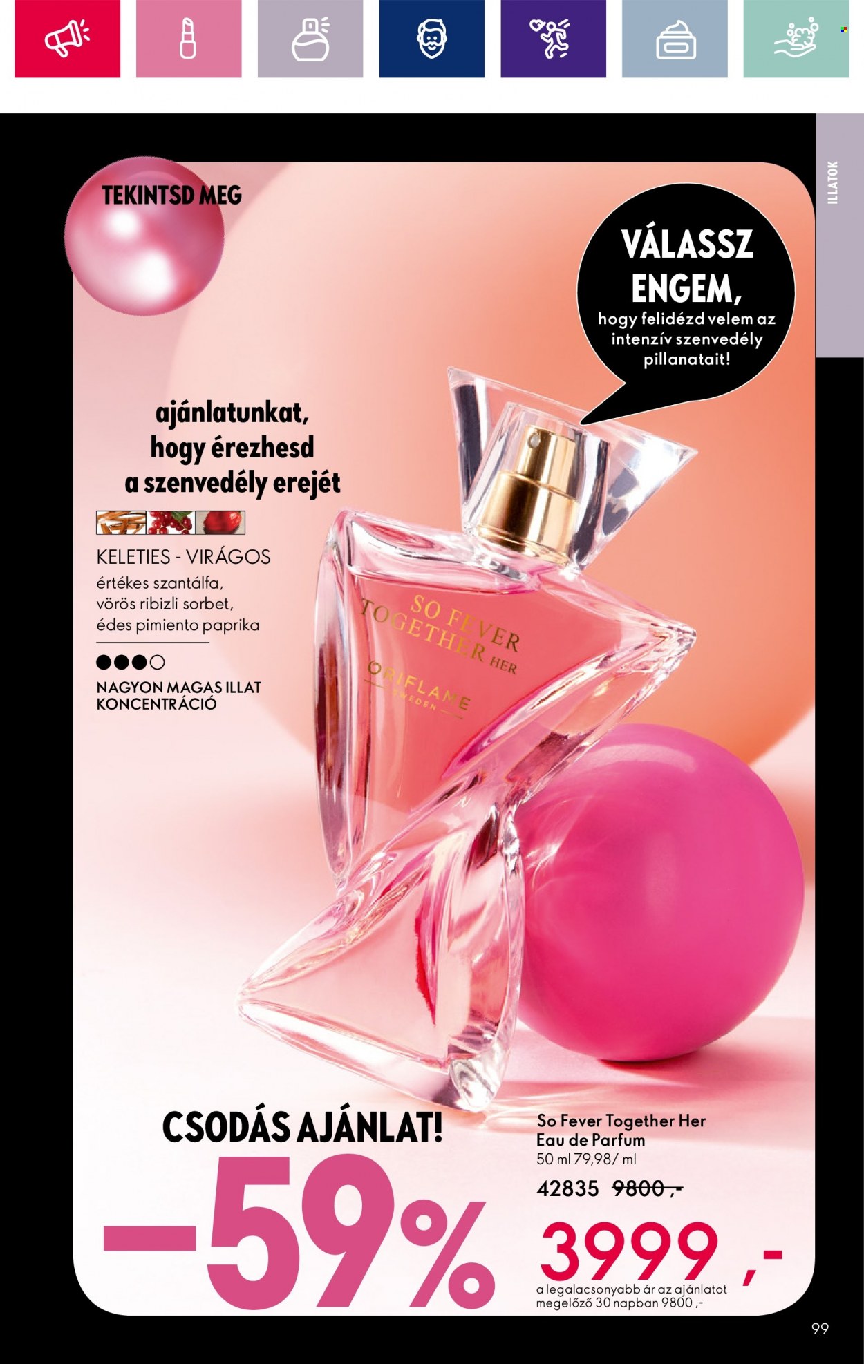 Oriflame akciós újságok - 2023.10.31 - 2023.11.14. Oldal 99