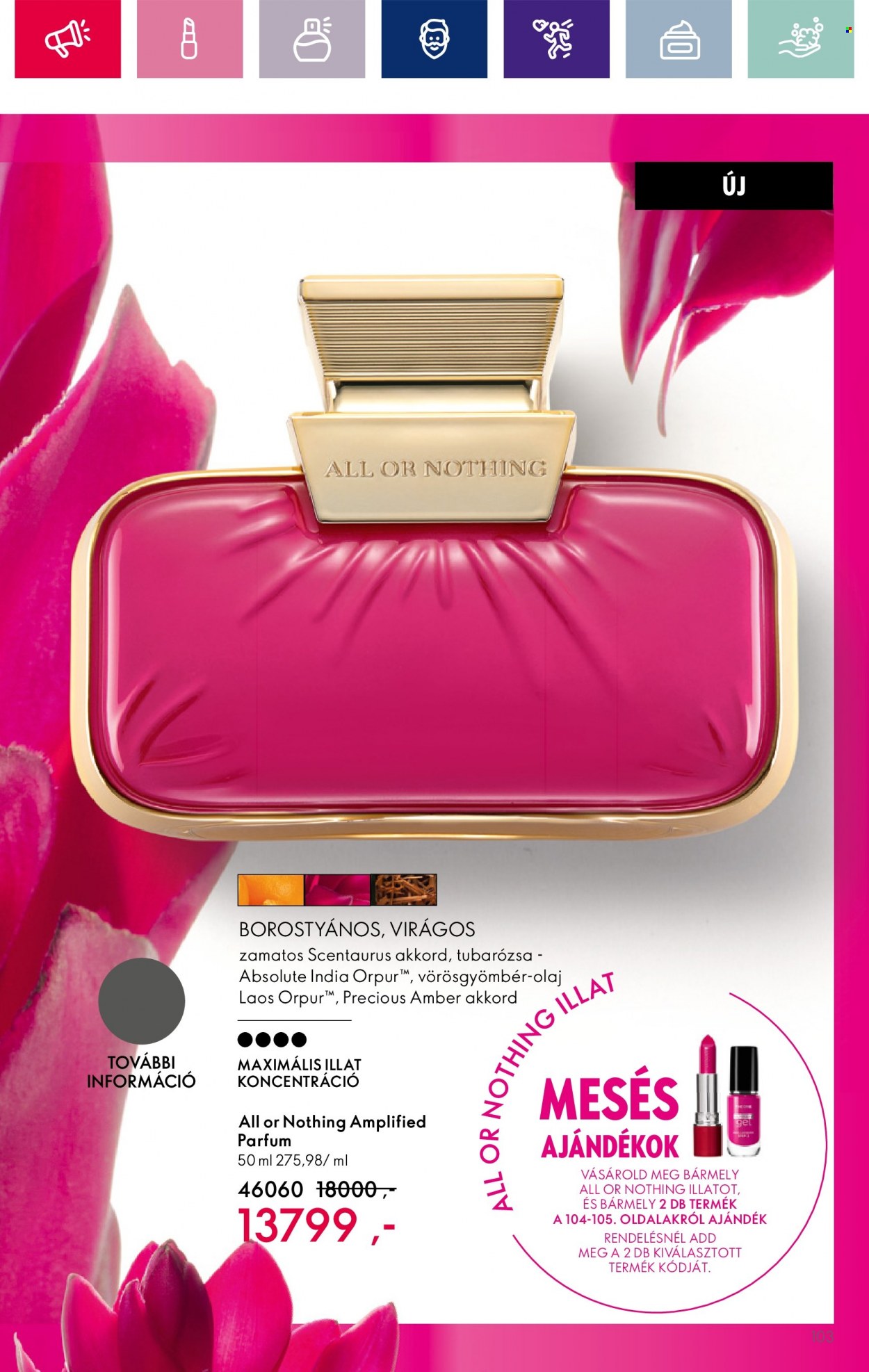Oriflame akciós újságok - 2023.10.31 - 2023.11.14. Oldal 103