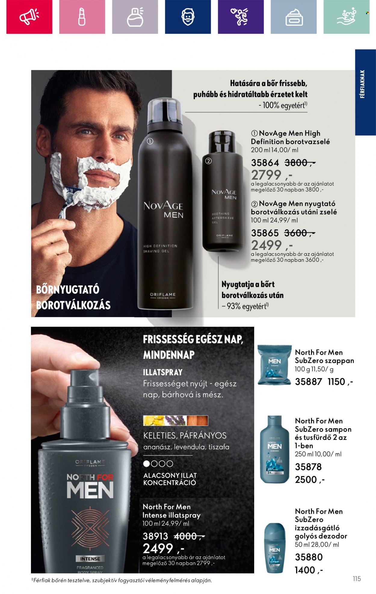 Oriflame akciós újságok - 2023.10.31 - 2023.11.14. Oldal 115