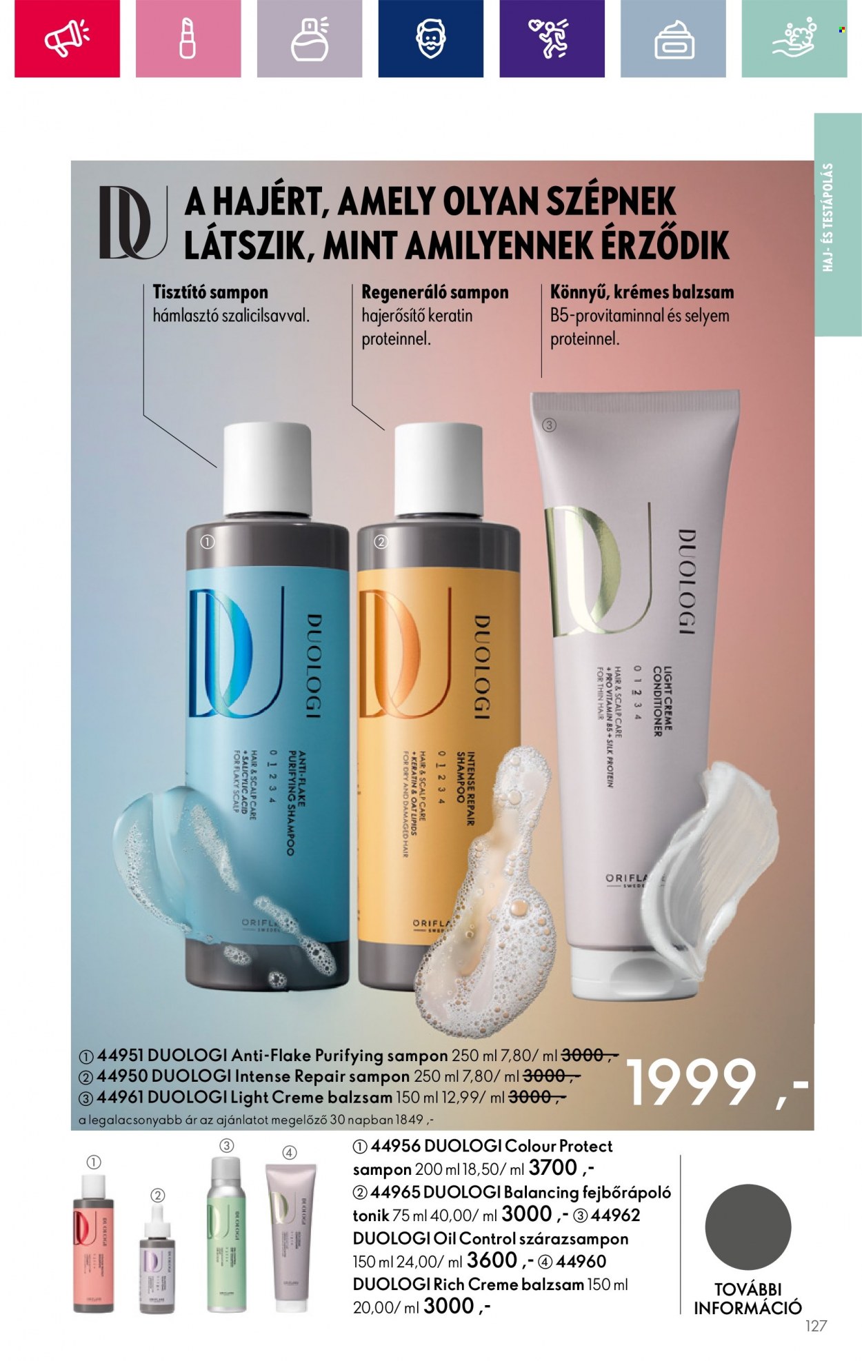 Oriflame akciós újságok - 2023.10.31 - 2023.11.14. Oldal 127