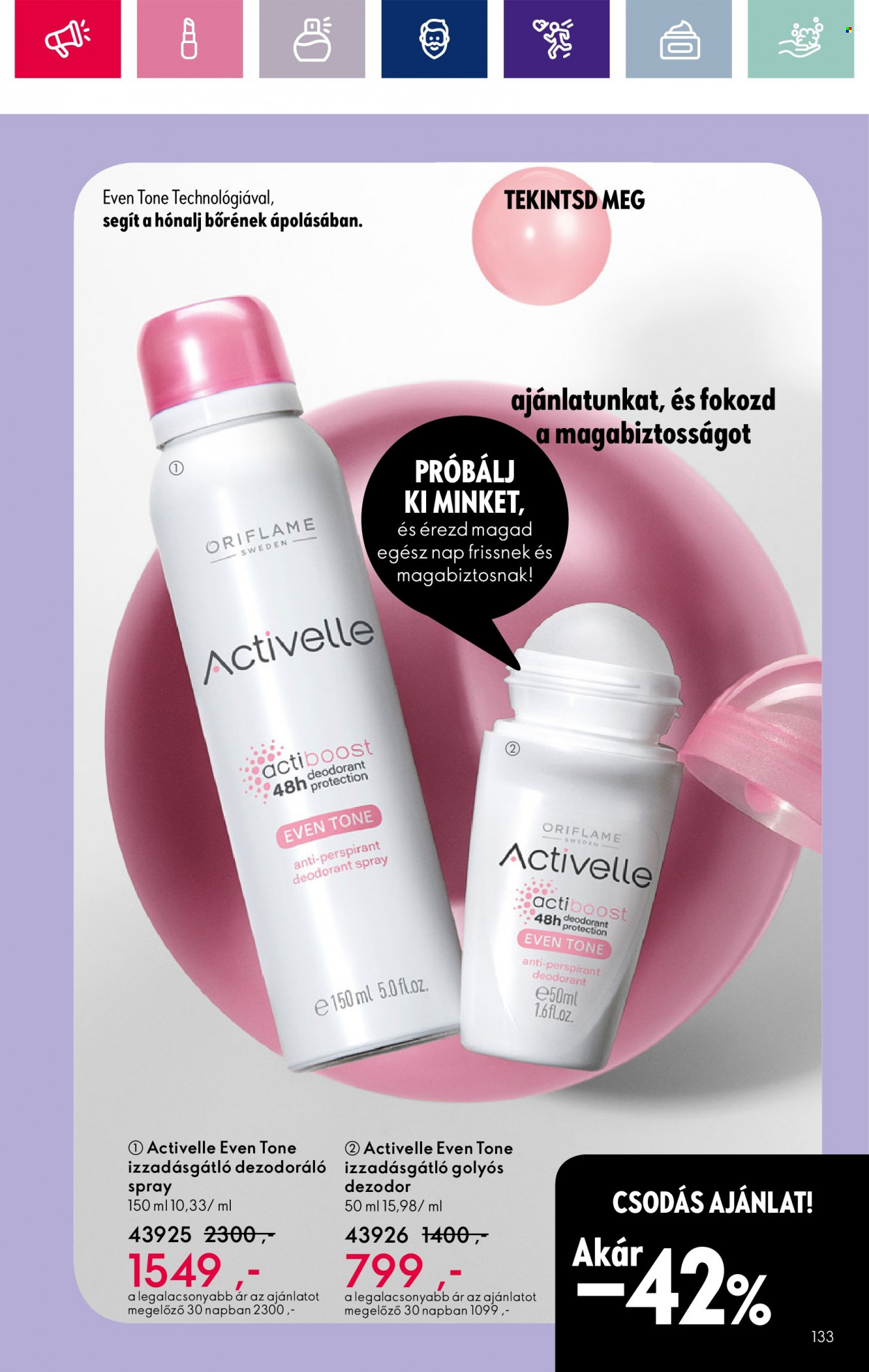 Oriflame akciós újságok - 2023.10.31 - 2023.11.14. Oldal 133