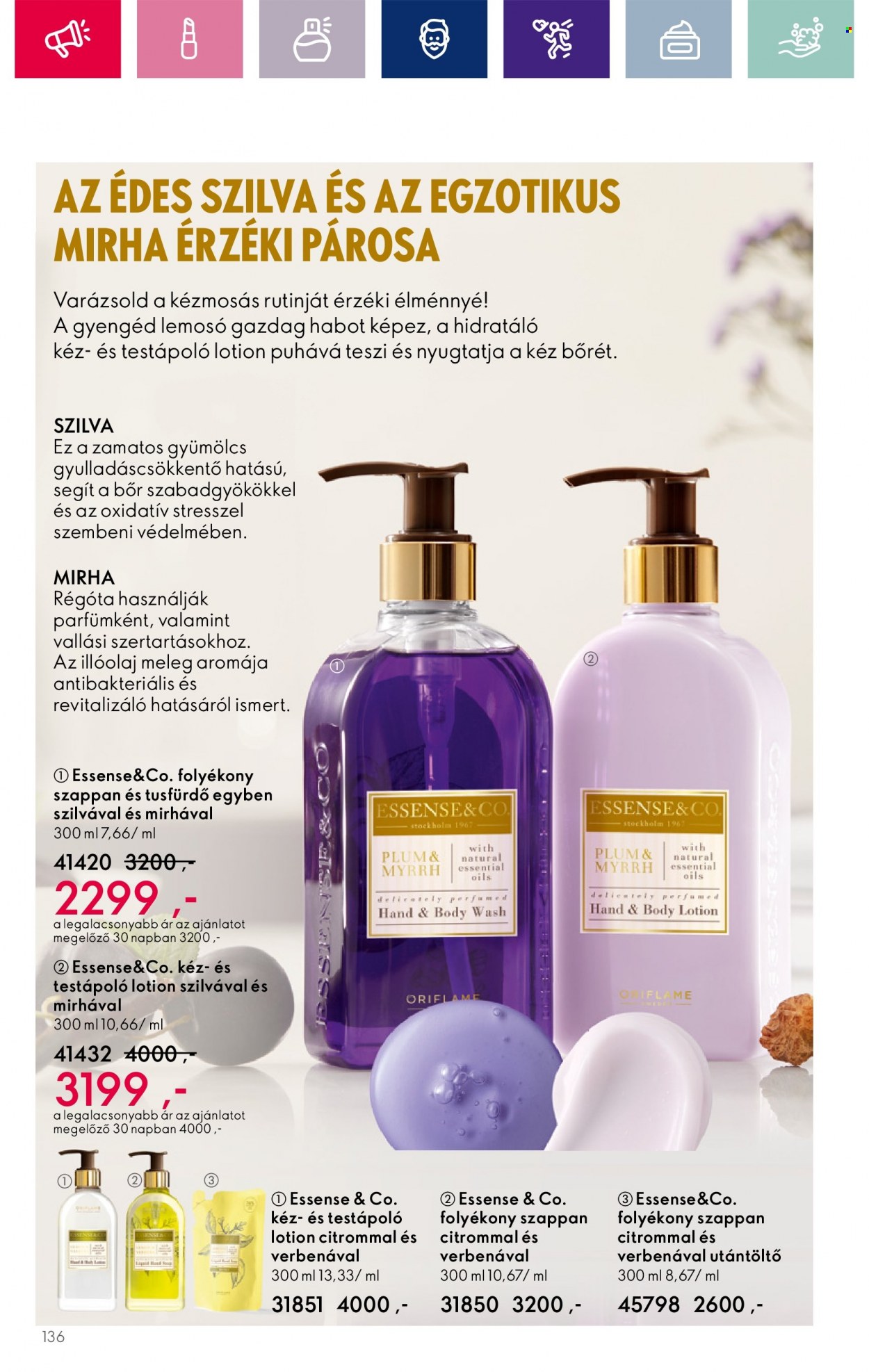 Oriflame akciós újságok - 2023.10.31 - 2023.11.14. Oldal 136