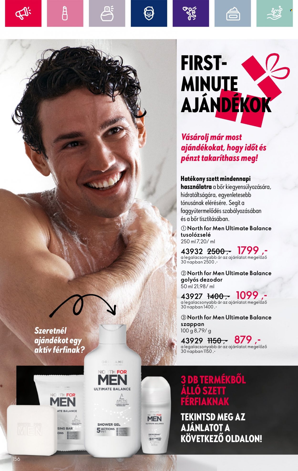 Oriflame akciós újságok - 2023.10.31 - 2023.11.14. Oldal 156