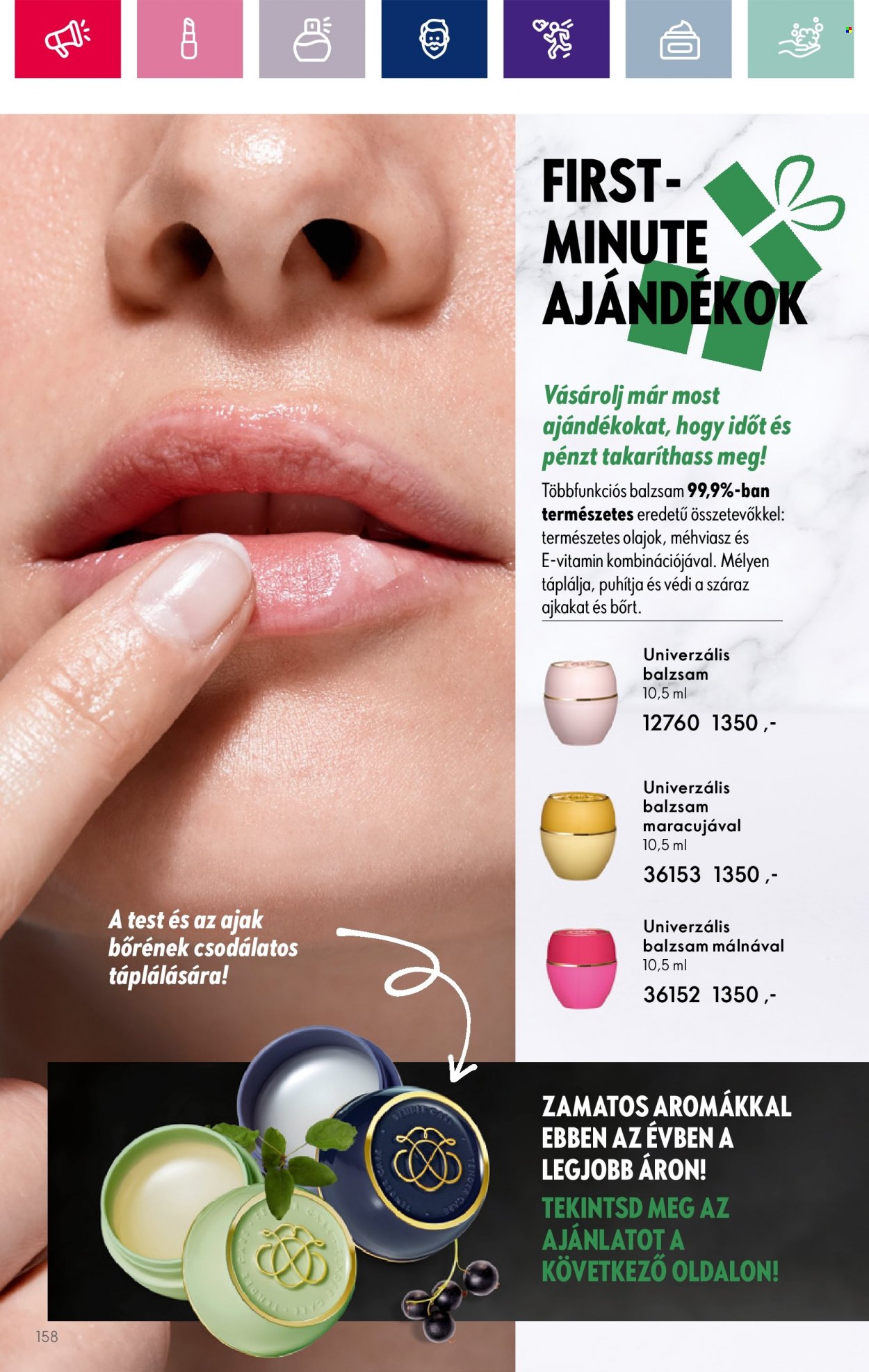 Oriflame akciós újságok - 2023.10.31 - 2023.11.14. Oldal 158