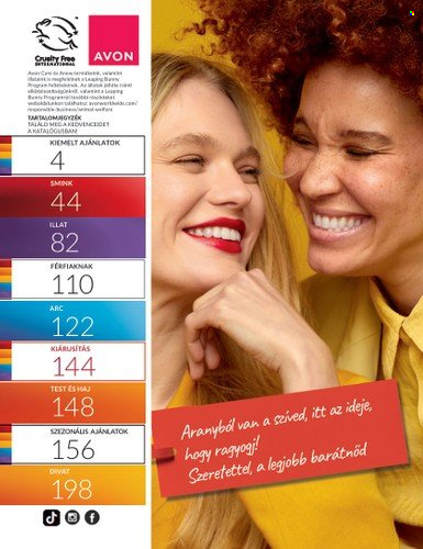 Avon akciós újságok - 2023.11.01 - 2023.11.30. Oldal 4