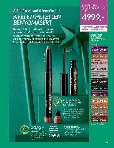 Avon akciós újságok - 2023.11.01 - 2023.11.30. Oldal 29