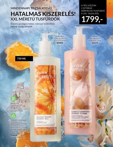 Avon akciós újságok - 2023.11.01 - 2023.11.30. Oldal 189