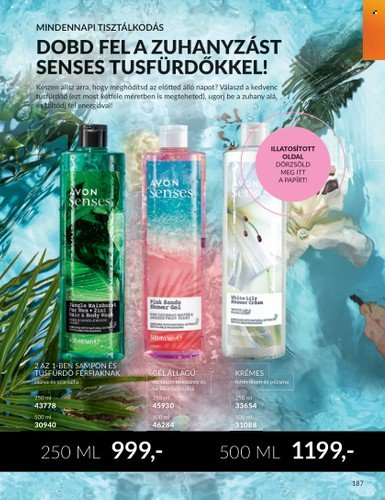 Avon akciós újságok - 2023.11.01 - 2023.11.30. Oldal 191