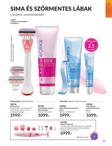 Avon akciós újságok - 2023.11.01 - 2023.11.30. Oldal 197