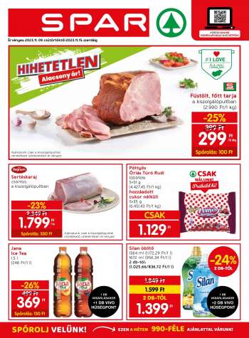 Újság SPAR - 2023.11.09 - 2023.11.15.
