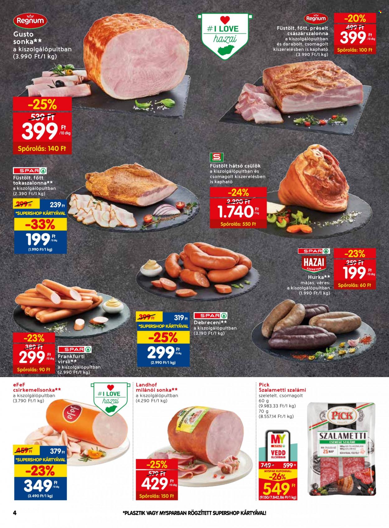 SPAR akciós újságok - 2023.11.09 - 2023.11.15. Oldal 4