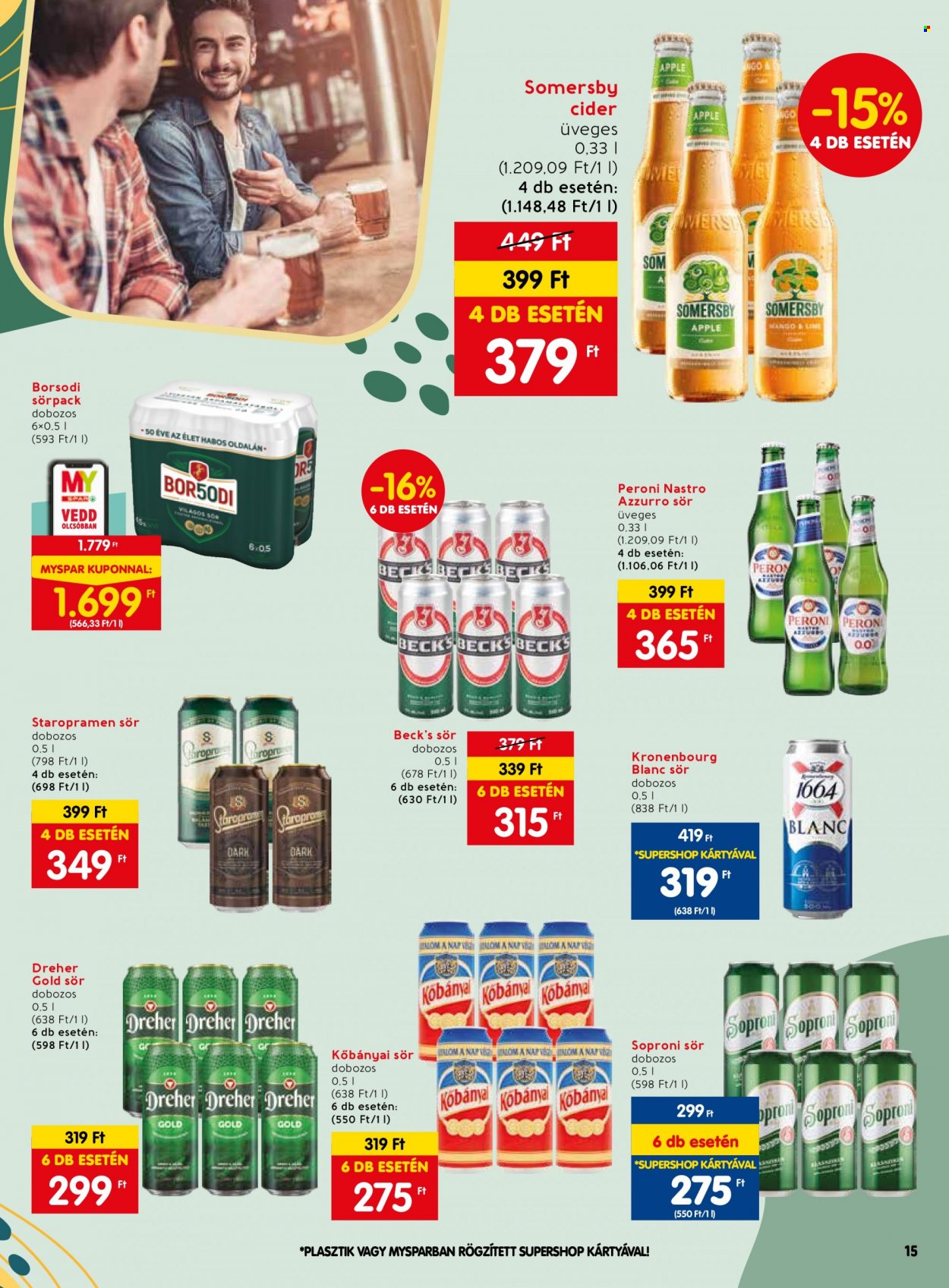 SPAR akciós újságok - 2023.11.09 - 2023.11.15. Oldal 15