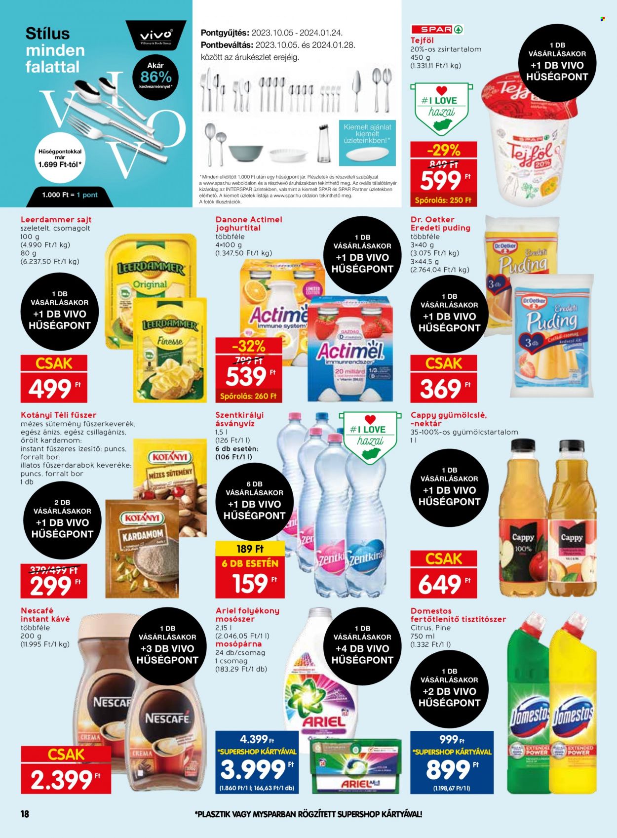 SPAR akciós újságok - 2023.11.09 - 2023.11.15. Oldal 18
