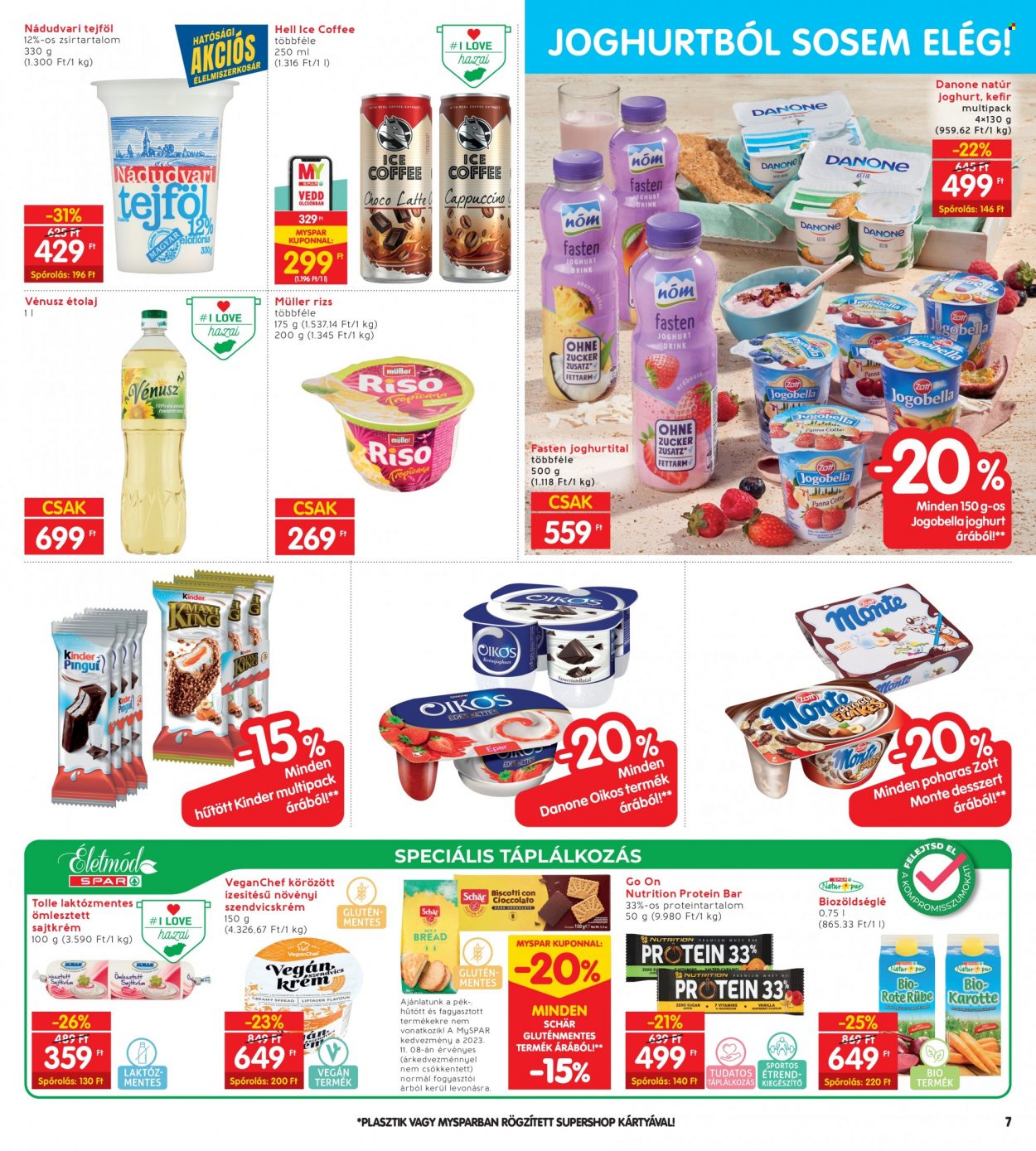 INTERSPAR akciós újságok - 2023.11.09 - 2023.11.15. Oldal 7